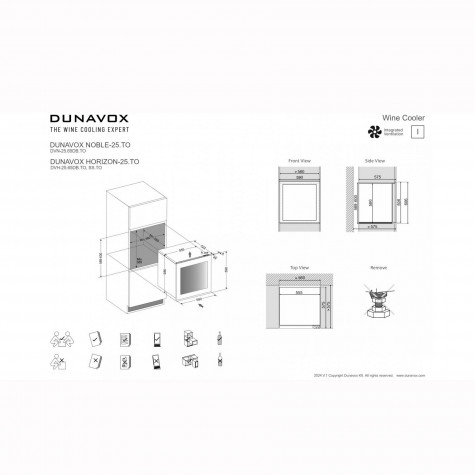������������ ������ ���� Dunavox DVH-25.65DSS.TO