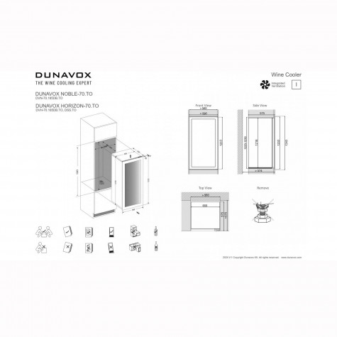 ������������ ������ ���� Dunavox DVN-70.185DB.TO
