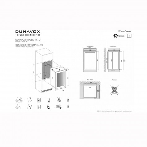 ������������ ������ ���� Dunavox DVN-44.120DB.TO