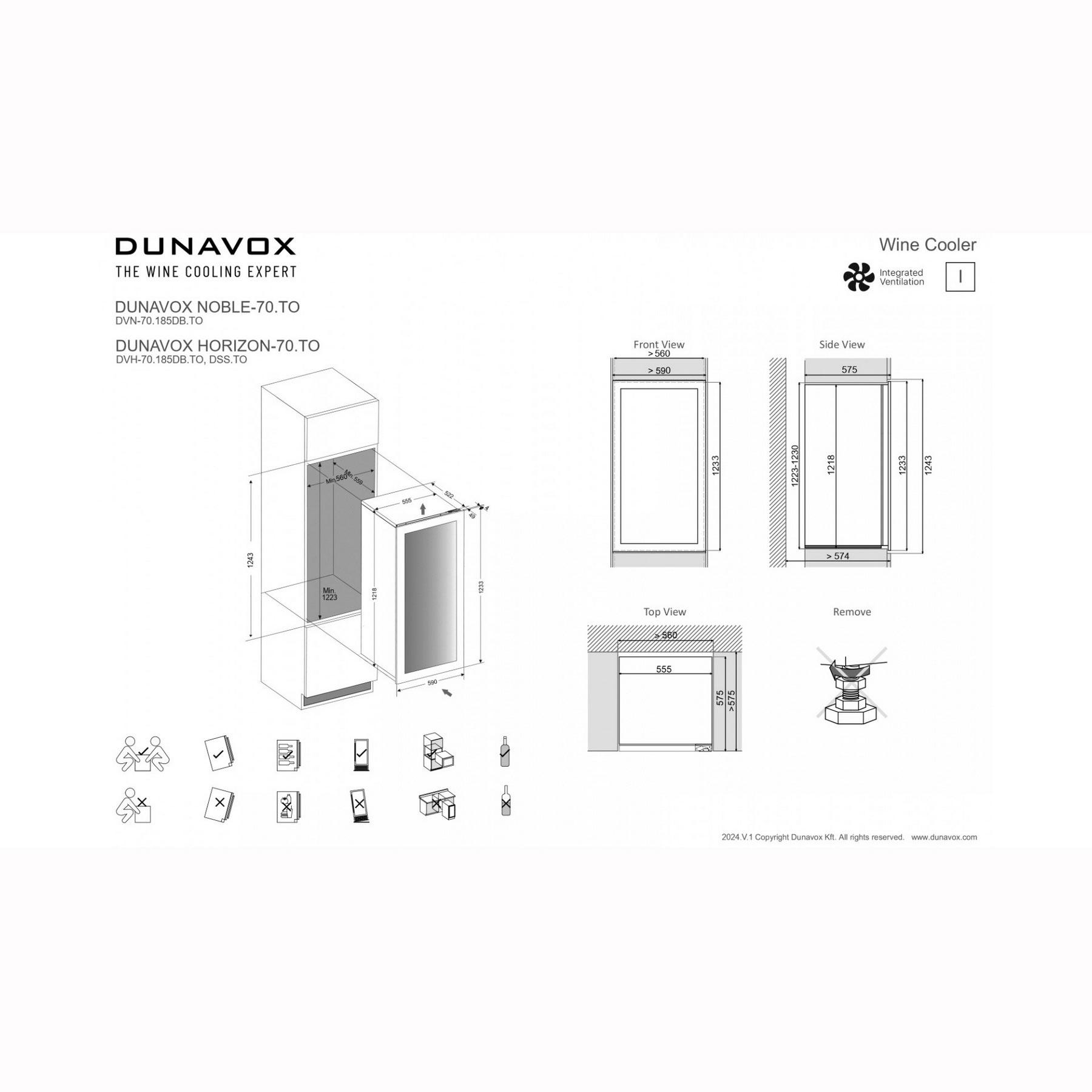 ������ ���� Dunavox DVH-70.185DSS.TO