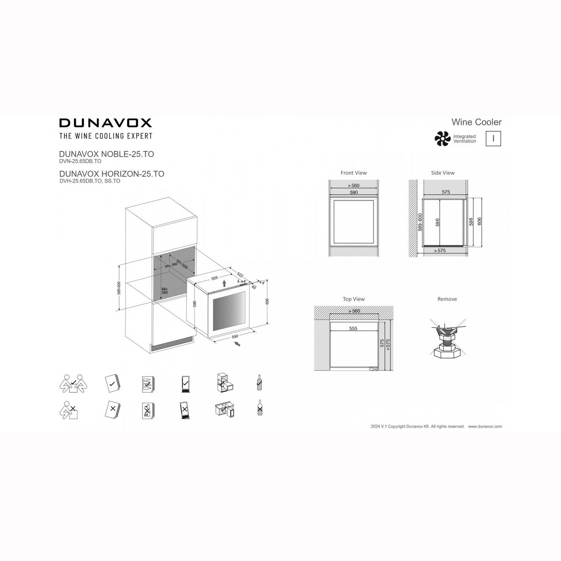 ������ ���� Dunavox DVH-25.65DB.TO