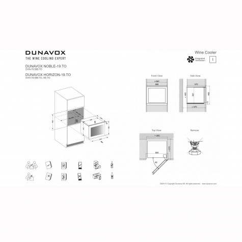 ������ ���� Dunavox DVH-19.50SS.TO