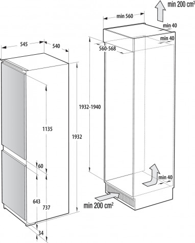 ������������ ������������ ����������� Gorenje NRKI519141