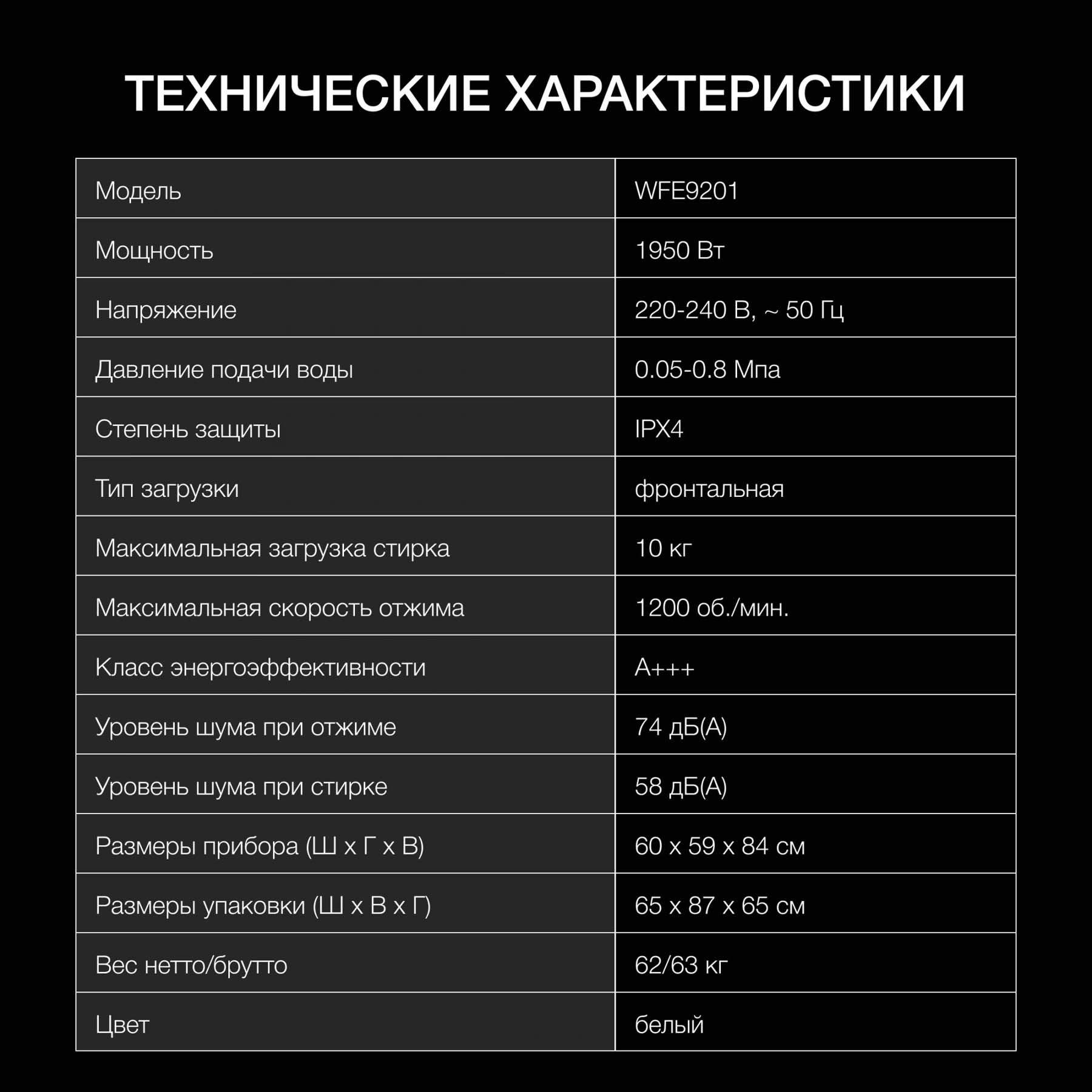 Hyundai �������� ��� ��������� � ������� ���������� ������ WFE9201 + ��������� ������ � �������� ������� DFE9412 + �������������� ��� � ��������� ������