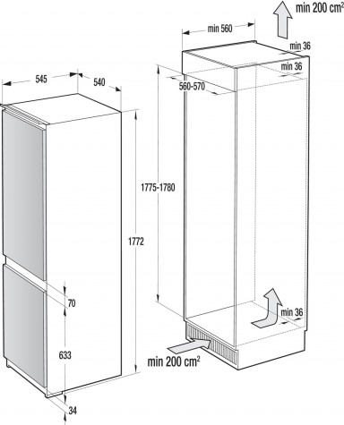 ������������ ������������ ����������� Gorenje RKI418FE0