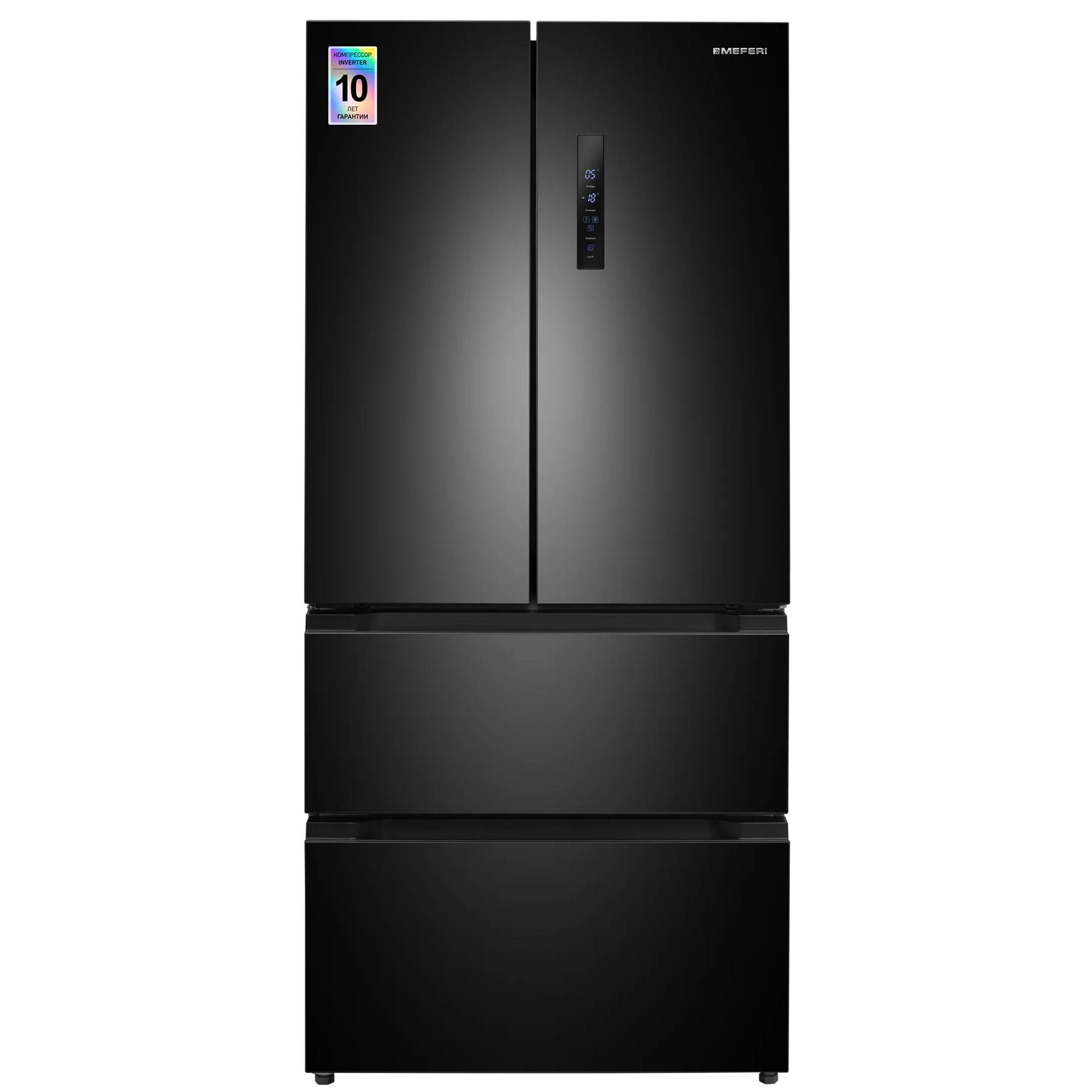 ������������ ����������� � ���������� MEFERI MFR83BLACK IX TOTAL NO FROST FRENCH DOOR COMFORT