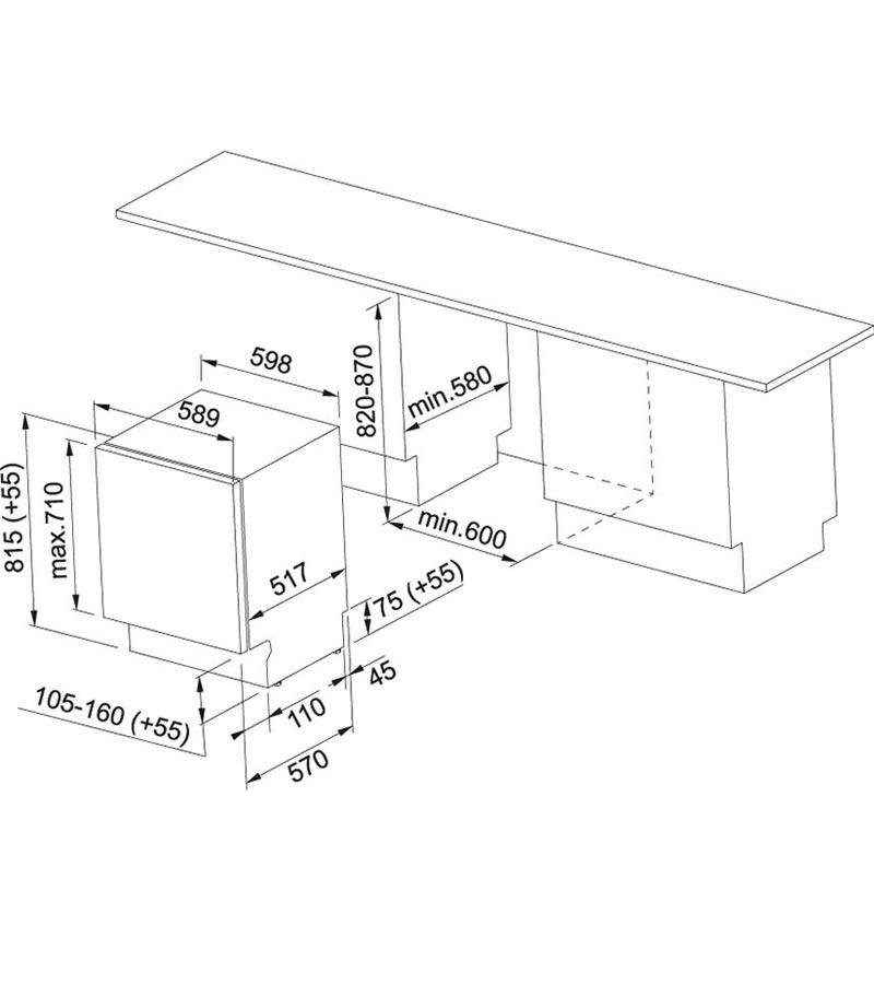 ������������ ������������� ������ Franke FDW 612 E6P