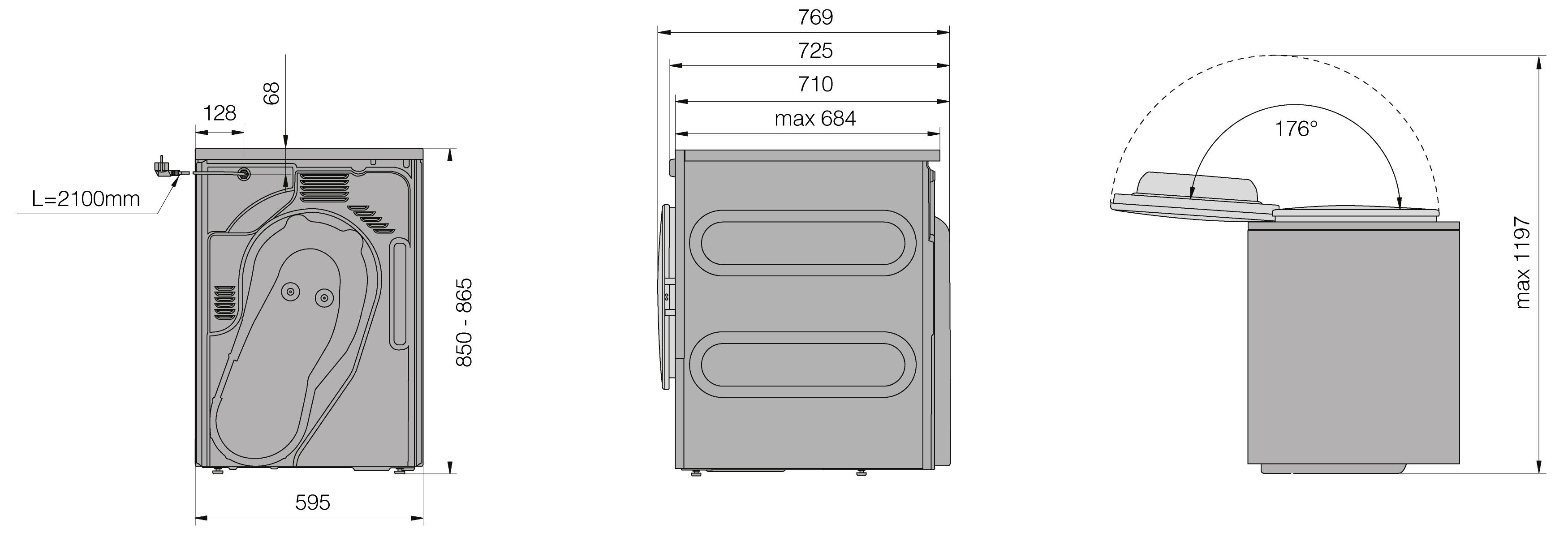 ���������������� ��������� ������ ASKO TDC1481HC.S