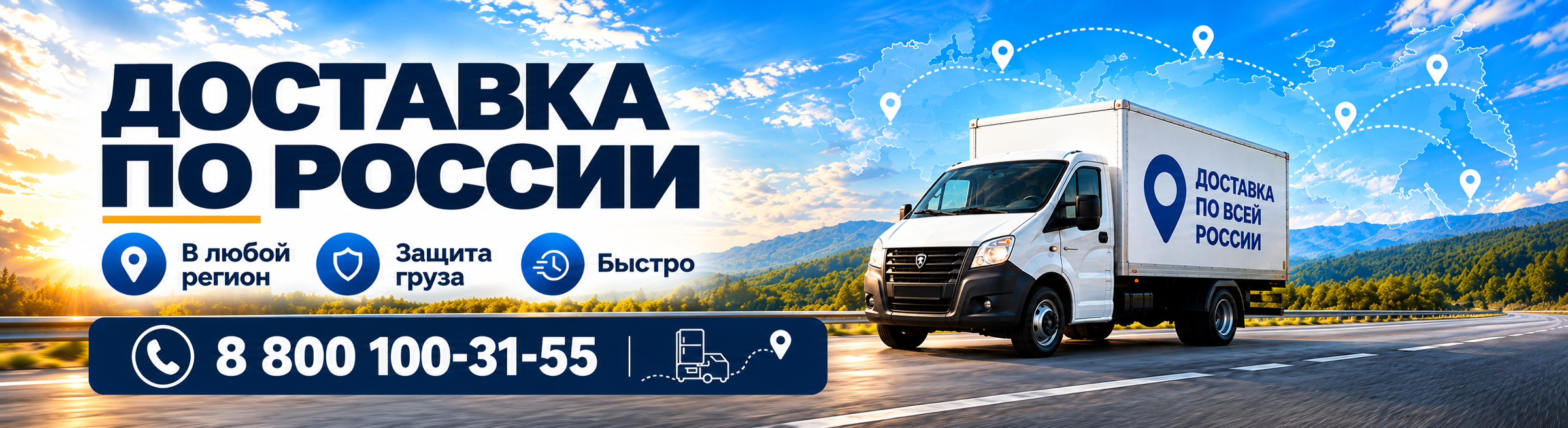 Доставка по России
